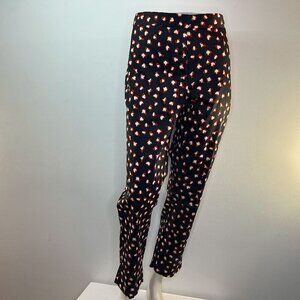 CYNTHIA ROWLEY Women's Black Hourglass Florals Pant - Size 16 - NWT $89